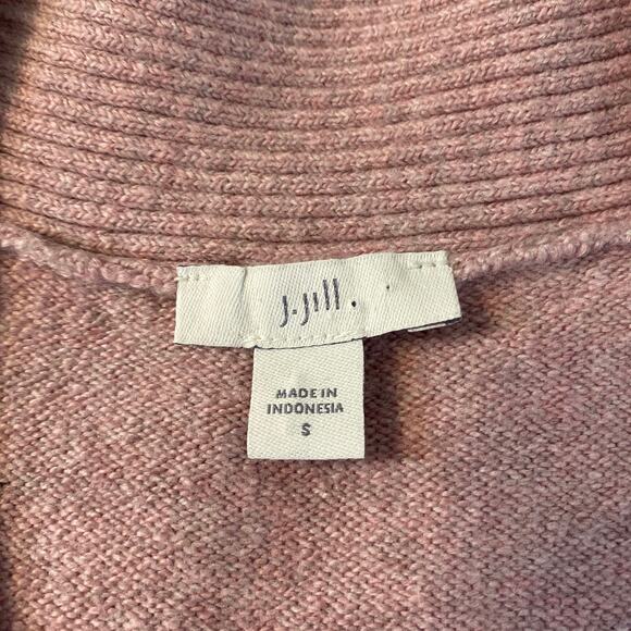 J. Jill Drop Shoulder V-Neck Oversized Sweater Size Small - Picture 3 of 6